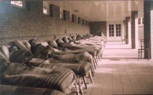 Het sanatorium in Zevenaar waar mijn moeder werd verpleegd vlak na de geboorte van mijn zus 